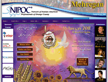 Tablet Screenshot of mehregan.nipoc.org